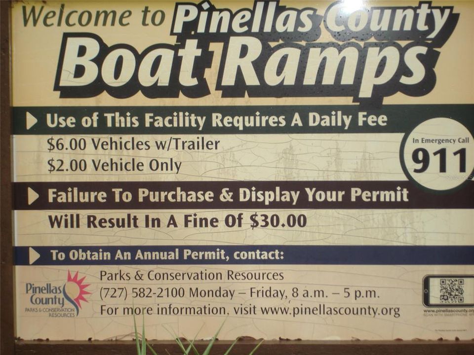 Safety Harbor Philippe Park Boat Ramp