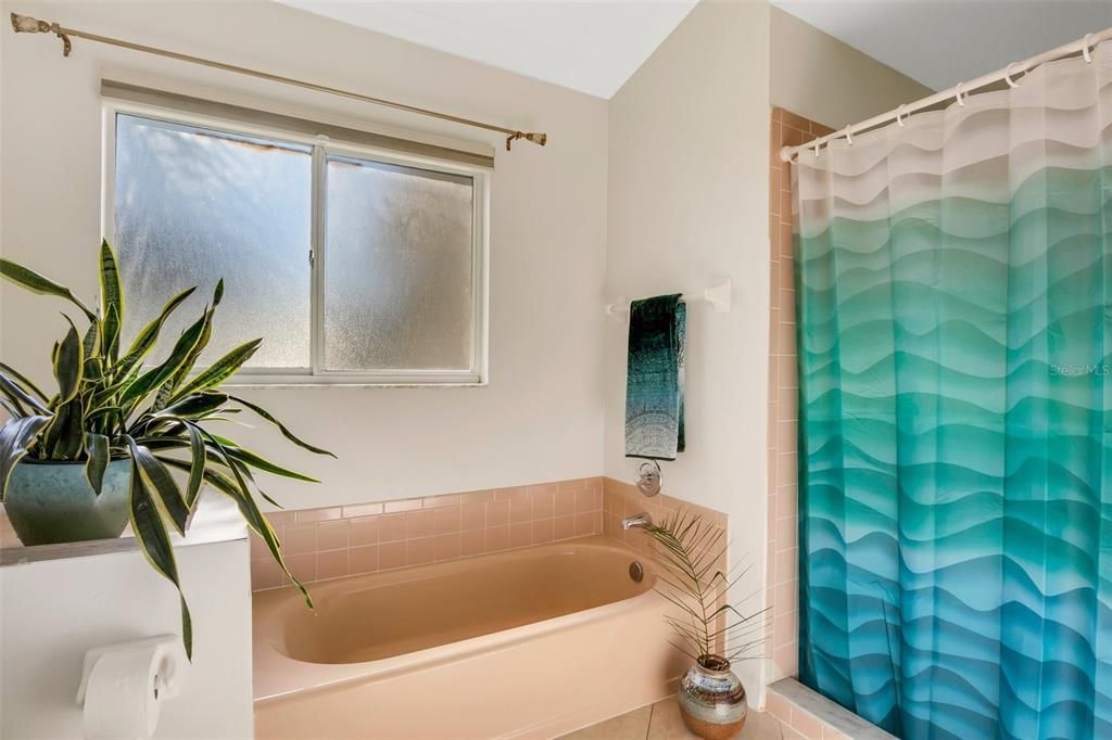 Master Bathroom with garden tubs and separate shower