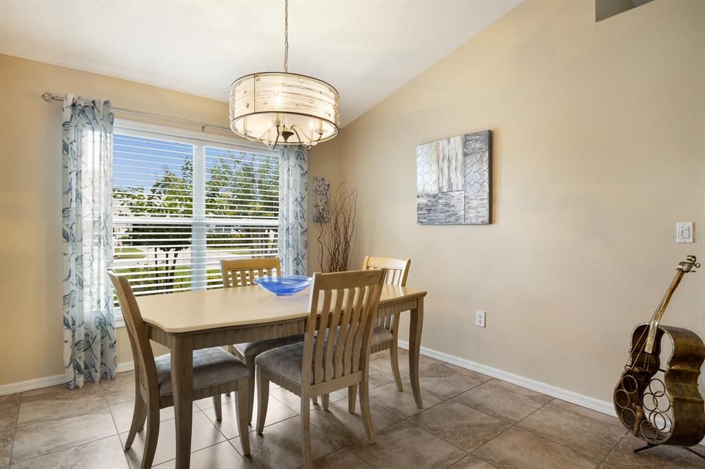 Large dining area immediately off the entry.