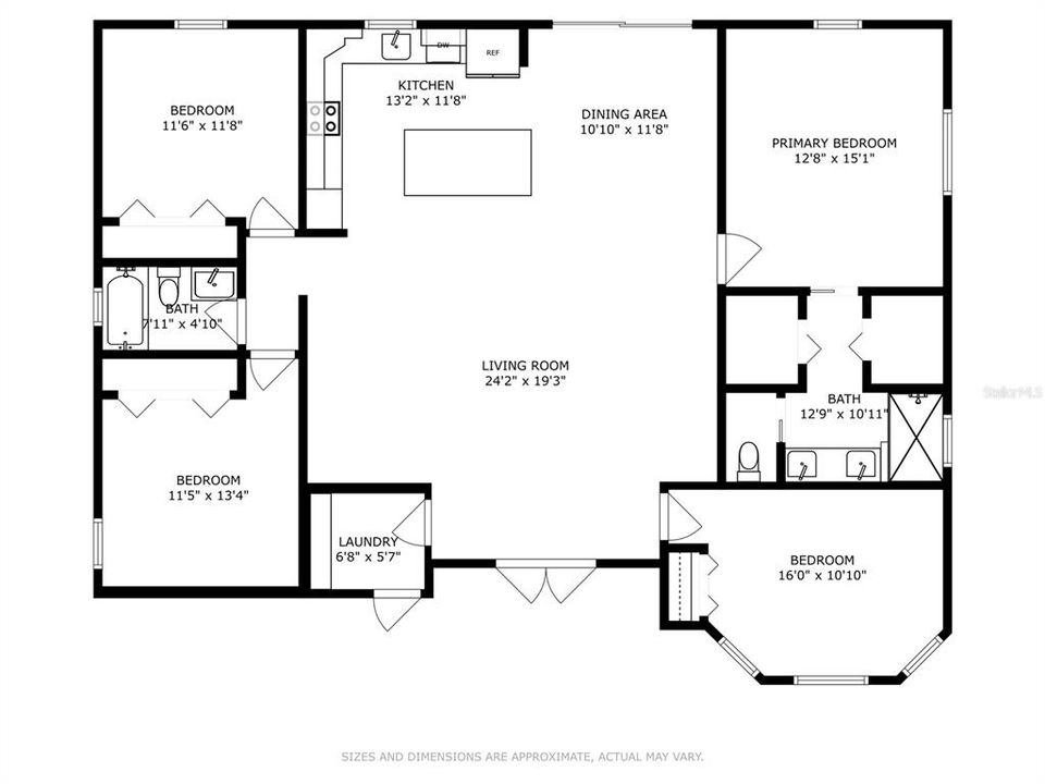 На продажу: $379,000 (4 спален, 2 ванн, 1715 Квадратных фут)