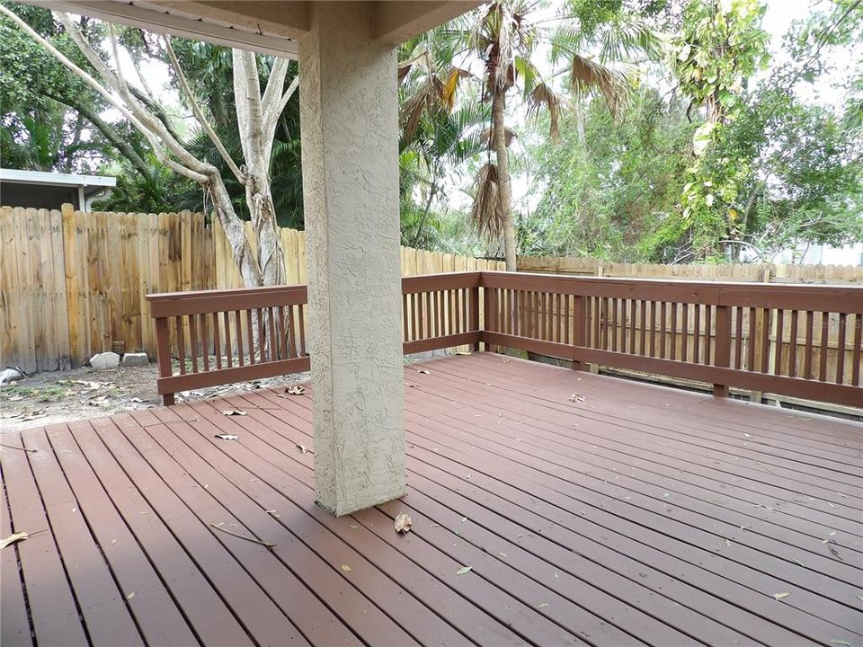 Backyard Deck