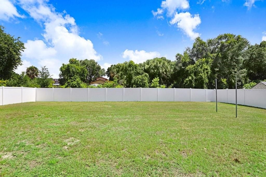 Over 1/4 Acre of land