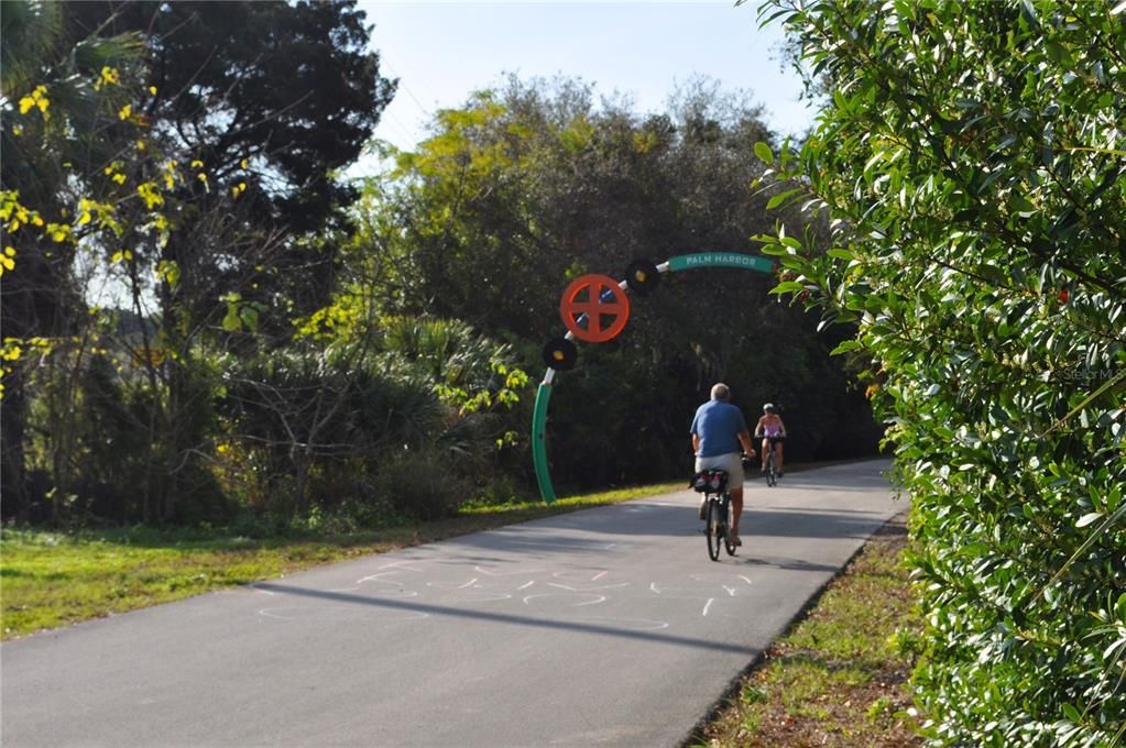 Pinellas biking and walking trail