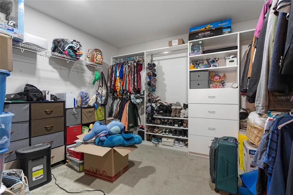 HUGE Master Closet