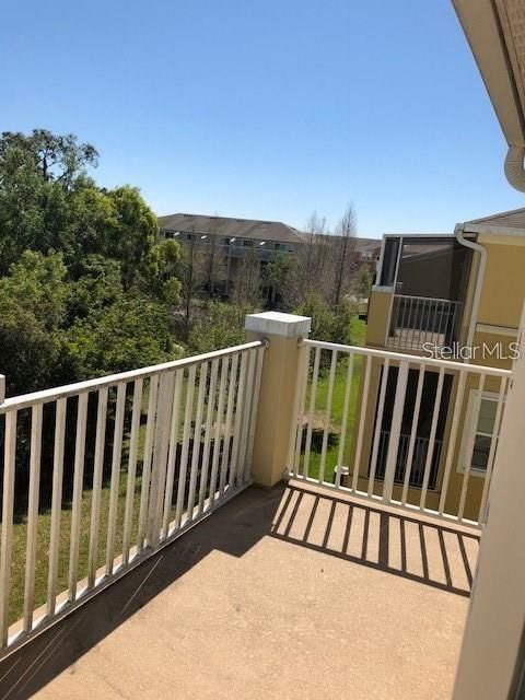 Sun-deck off of Master bedroom