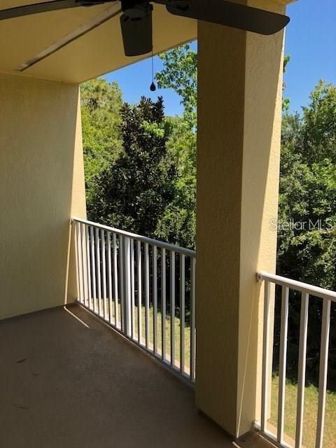 Balcony off of Kitchen