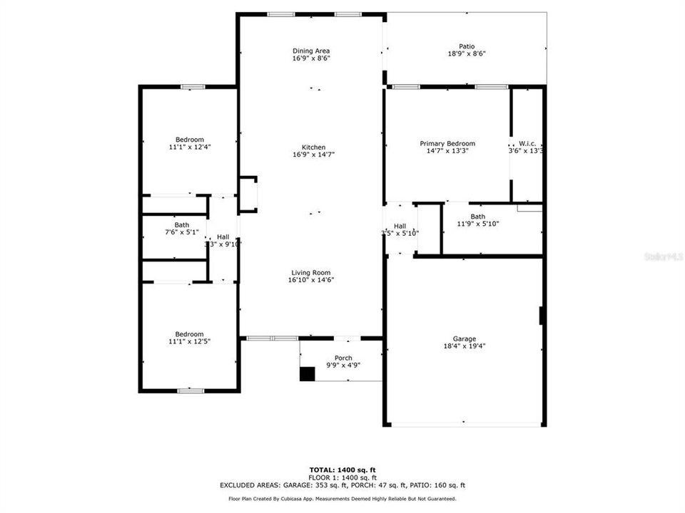 Activo con contrato: $282,500 (3 camas, 2 baños, 1550 Pies cuadrados)