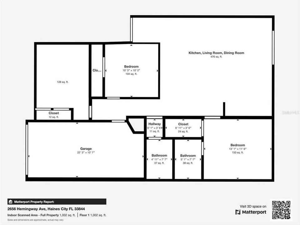 En Venta: $336,000 (3 camas, 2 baños, 1130 Pies cuadrados)