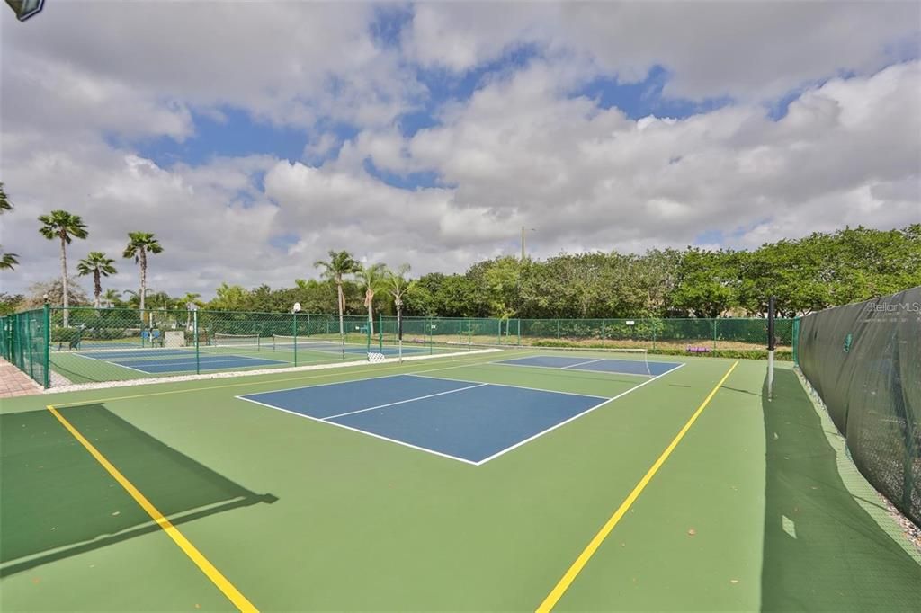 Pickleball courts