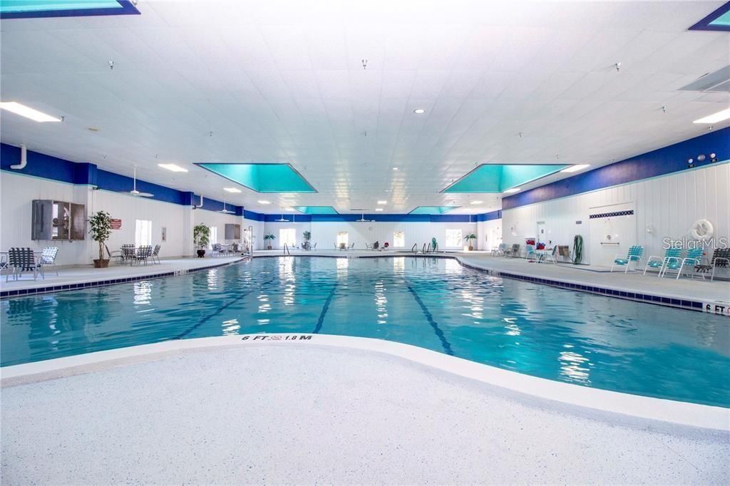 Indoor heated pool