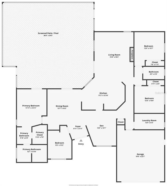 合同活跃: $674,000 (4 贝兹, 2 浴室, 2093 平方英尺)