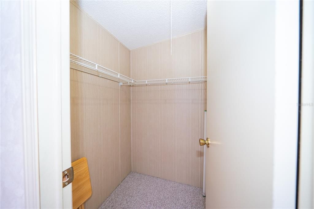 Bedroom 2 Walk-In Closet