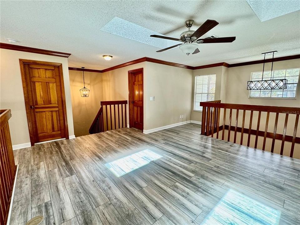 Loft with View to Front Bedroom