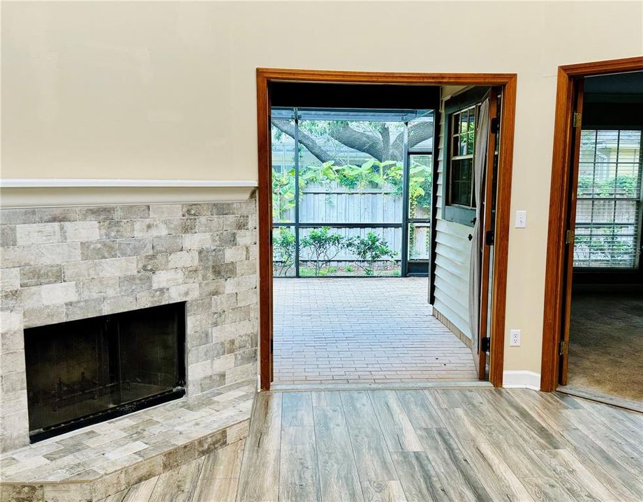 Living Room with View to Lanai