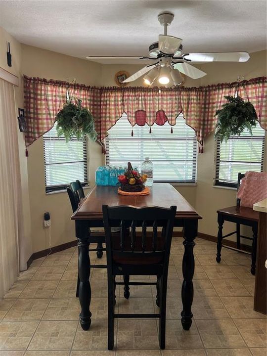 DINING AREA IN KITCHEN