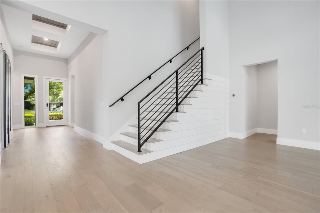 Gallery and Custom Stair rail.