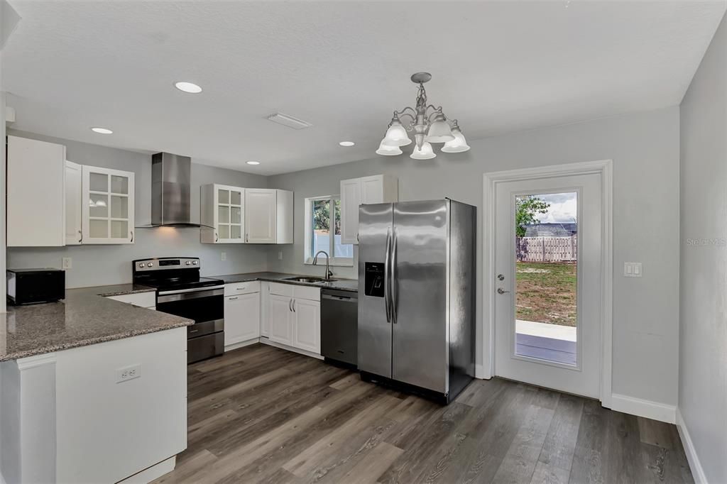 Renovated Kitchen and Stainless Steel appliances