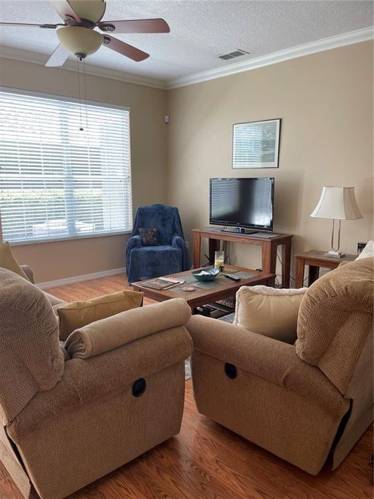 Living Room looking to back of House