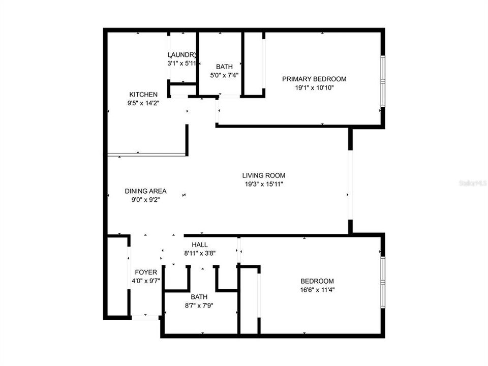 For Sale: $198,000 (2 beds, 2 baths, 1126 Square Feet)