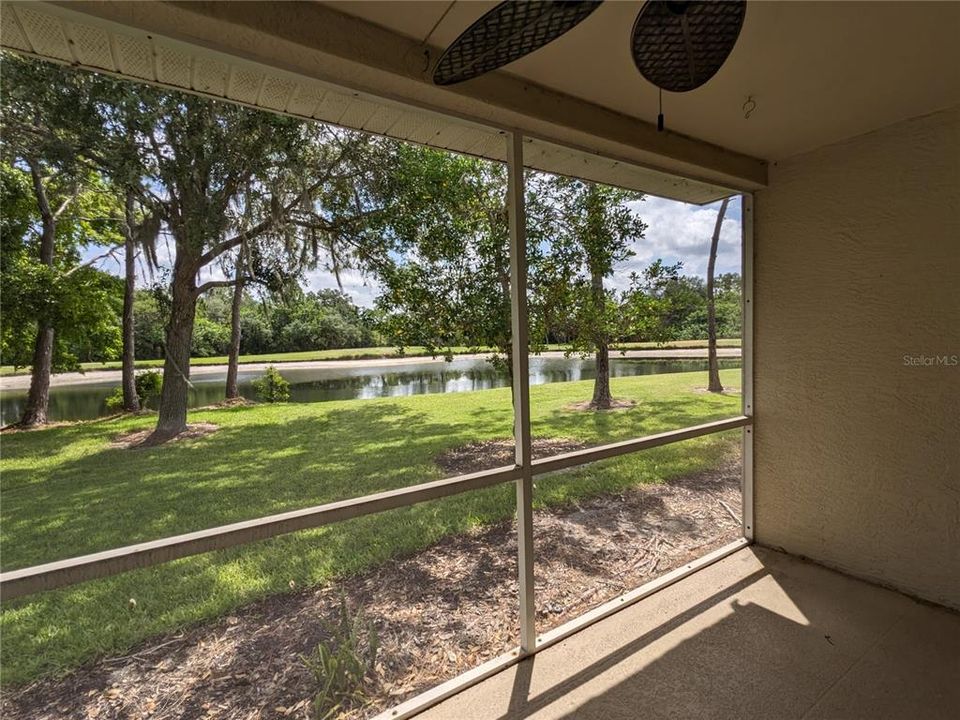 Lake View from Porch and both Bedrooms