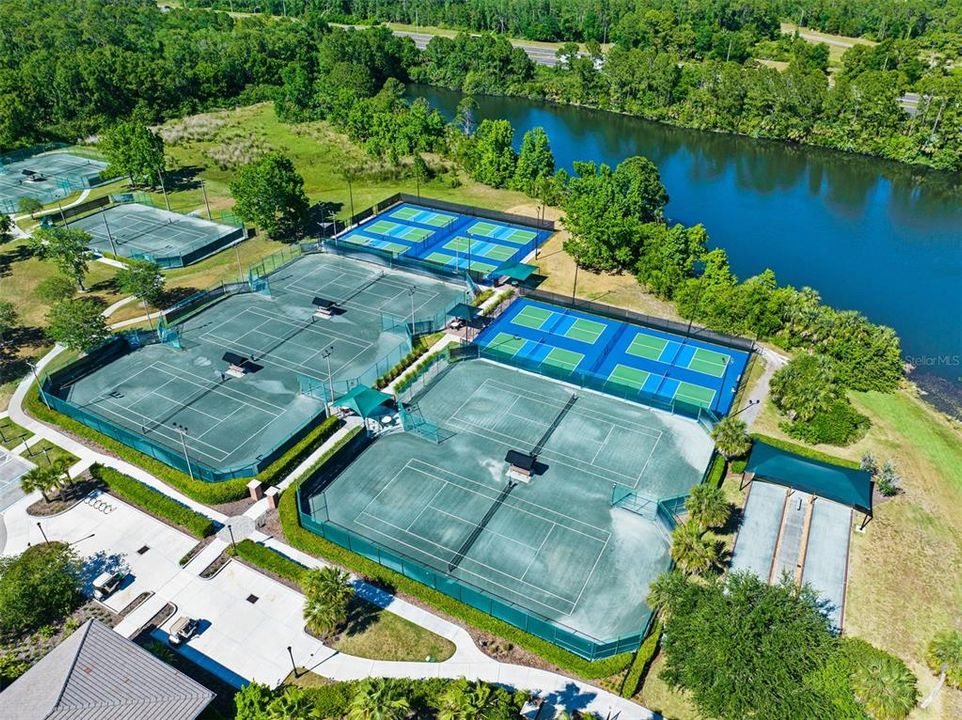 Tennis, Pickleball and Bocci Courts