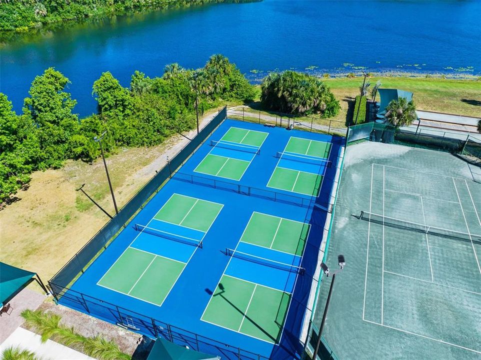 Pickleball courts