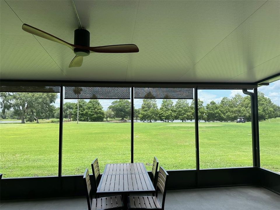 View of Golf Course from Restaurant