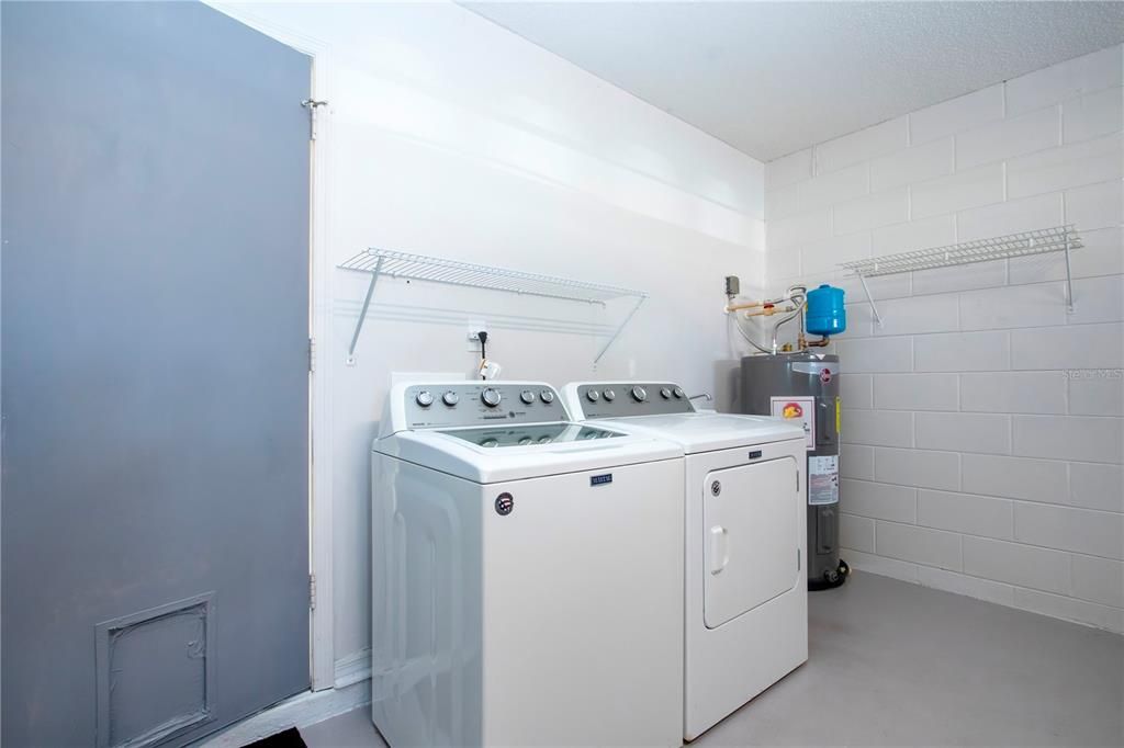Washer dryer  included