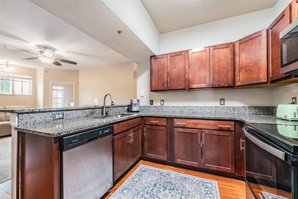 Updated Kitchen, New Stainless Steel Appliances, Granite Countertops.