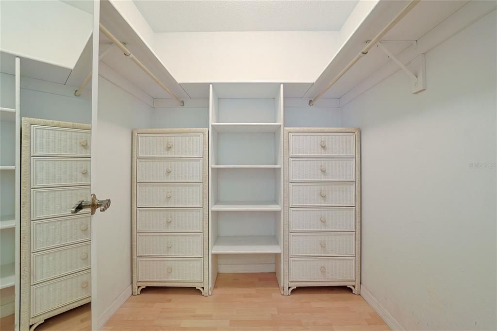 Primary Walk-in Closet