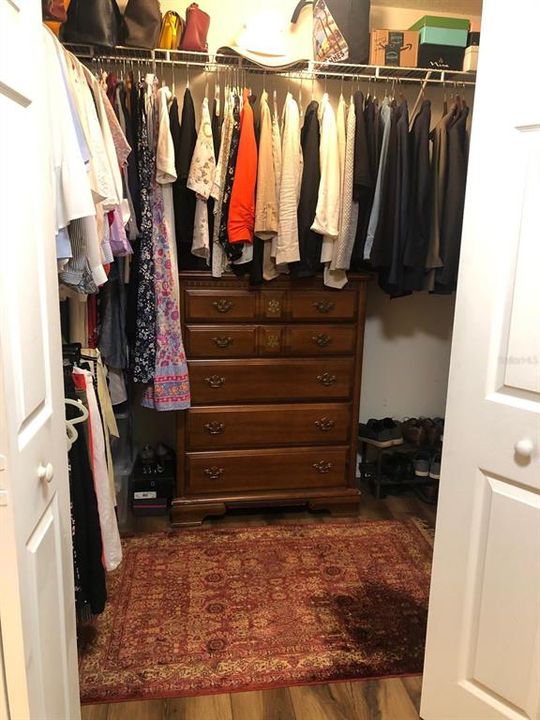 Master suite Walk- in Closet