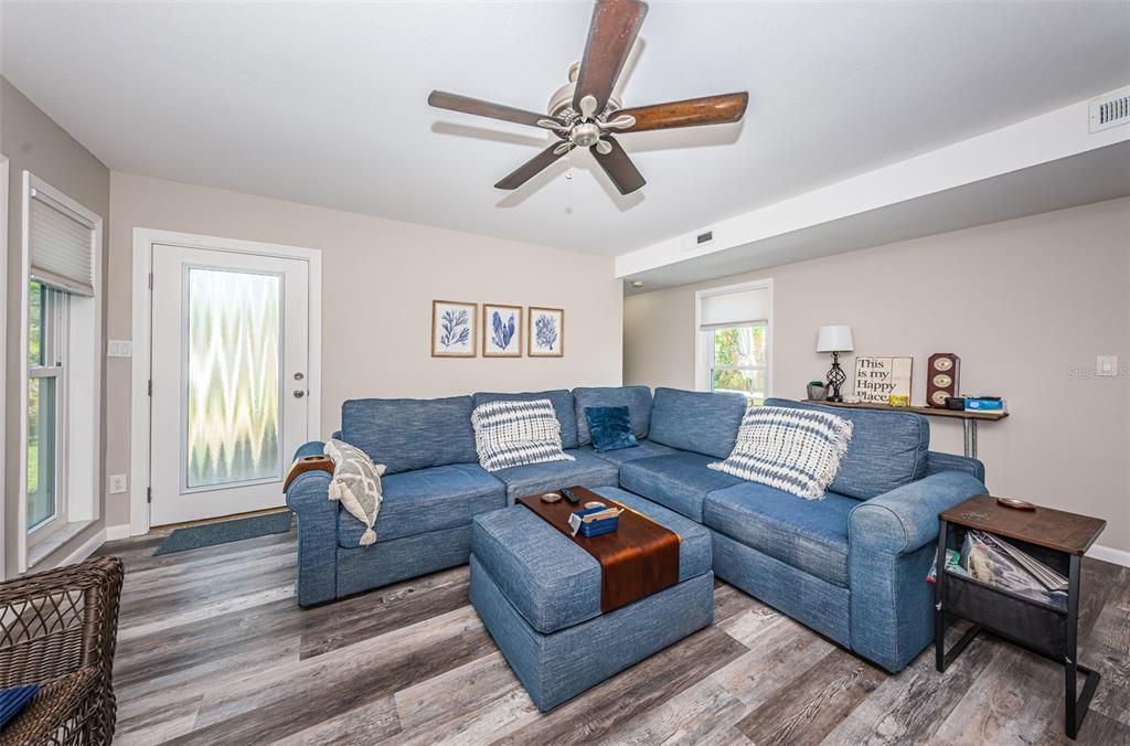 Spacious Sun-Filled Living Room