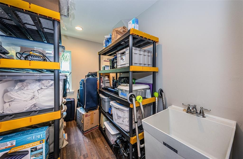 Upper level Utility Room with washer & dryer hookup