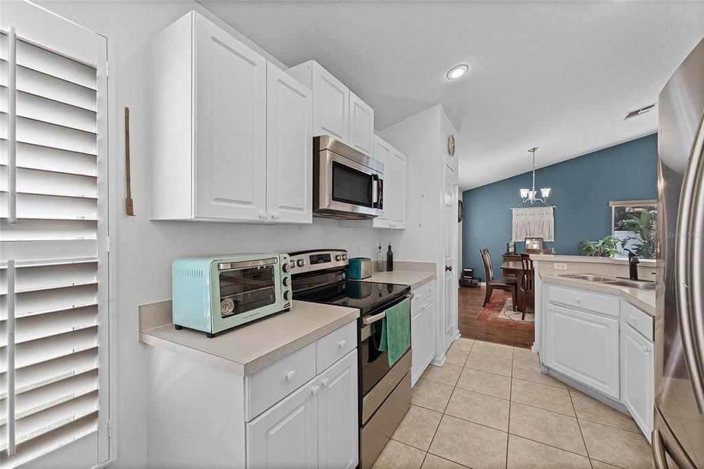 Kitchen with Stainless Steel Appliances