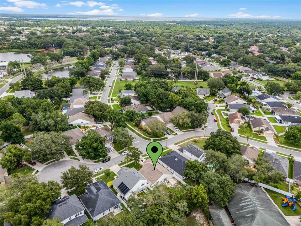 Aerial Showing Cul De Sac