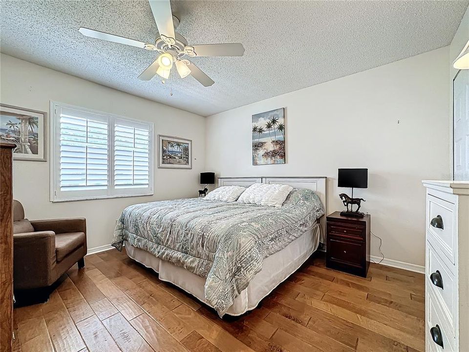 Bedroom 2, Plantation shutters