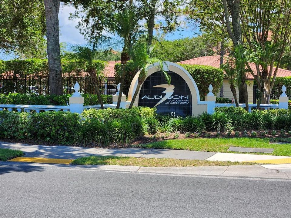 Audubon Condominium Entrance