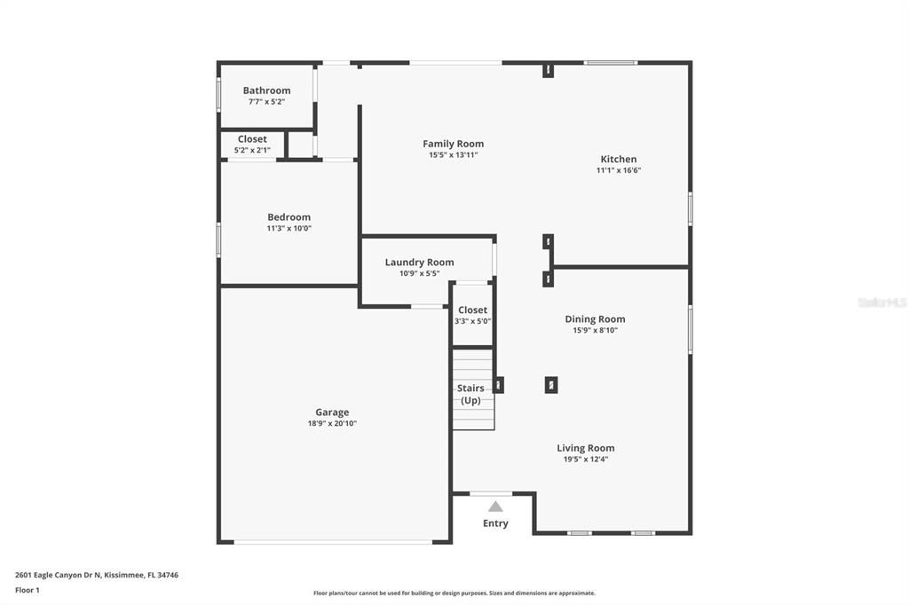 На продажу: $447,000 (5 спален, 3 ванн, 2812 Квадратных фут)