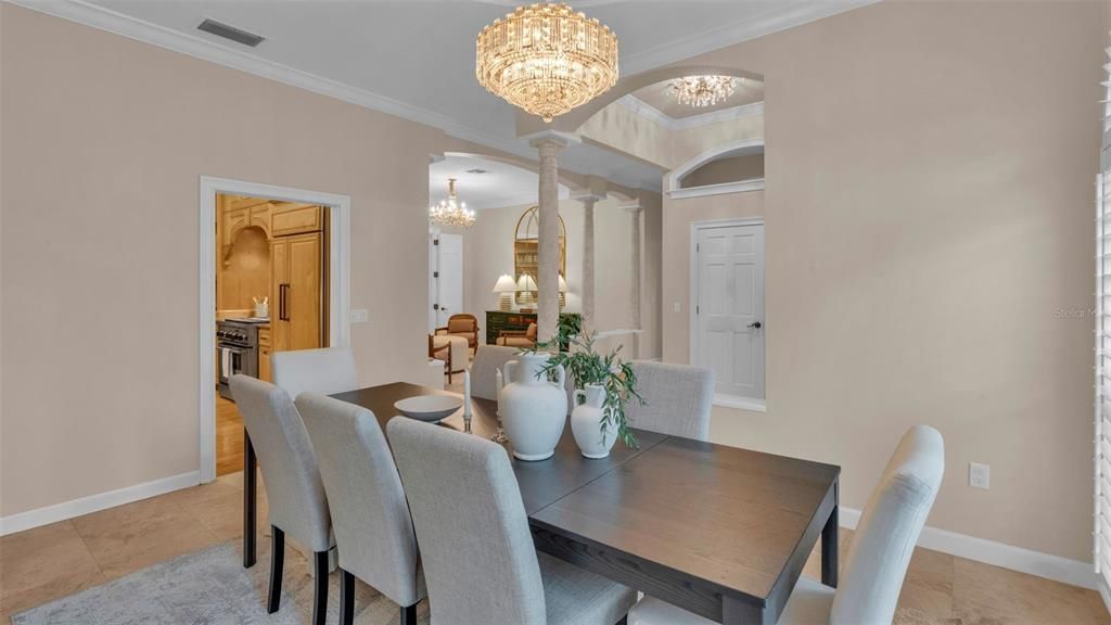 Dining Area off the Foyer