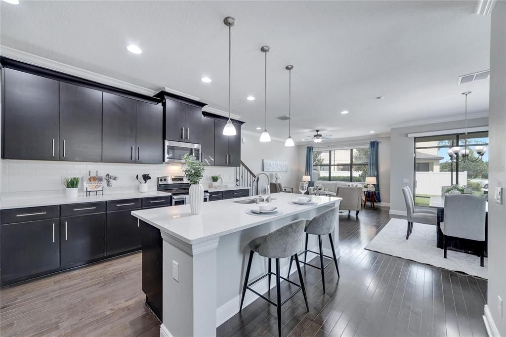 kitchen /  dining room