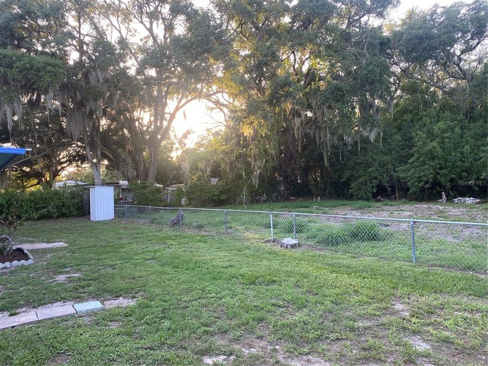 Private lot , wooded area on 2 sides at the end a dead street = no traffic