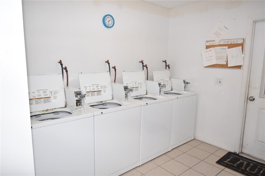 Community Laundry room