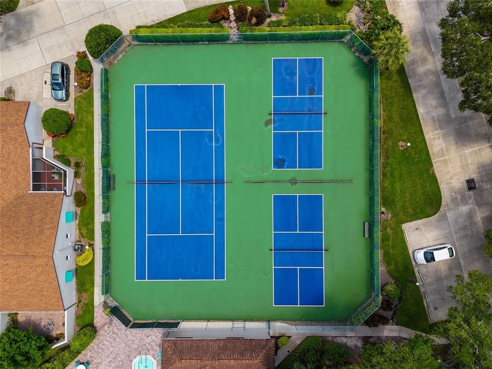 Tennis and Pickleball courts