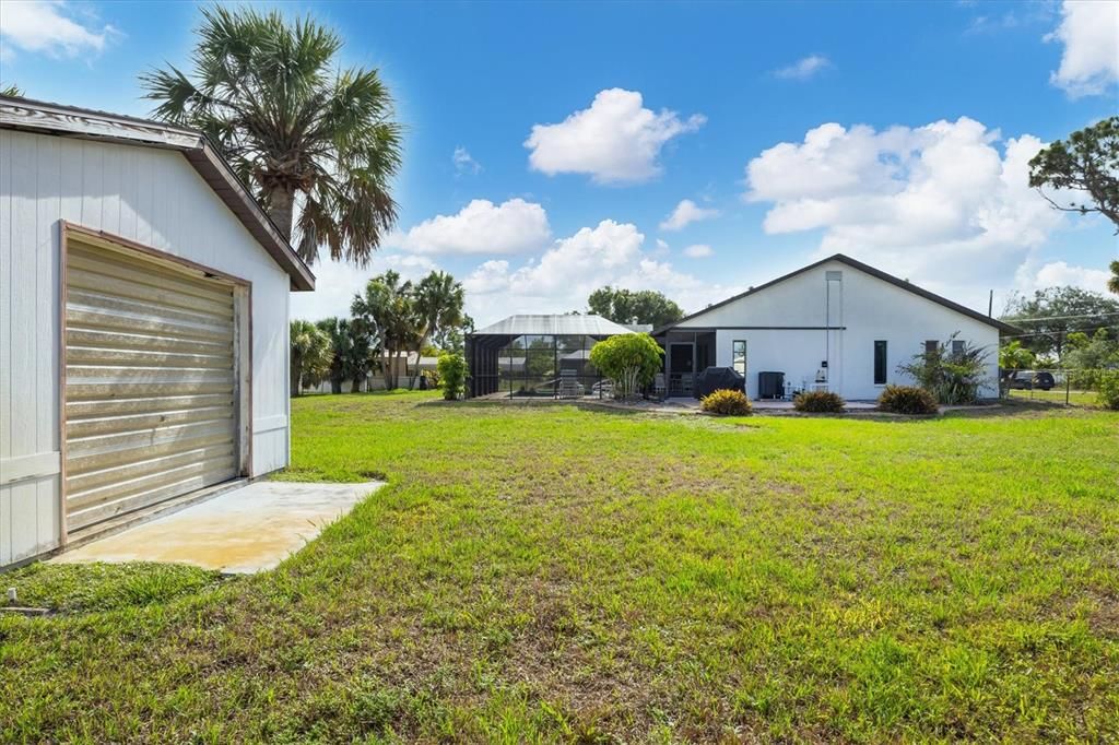 Oversized shed/workshop/garage