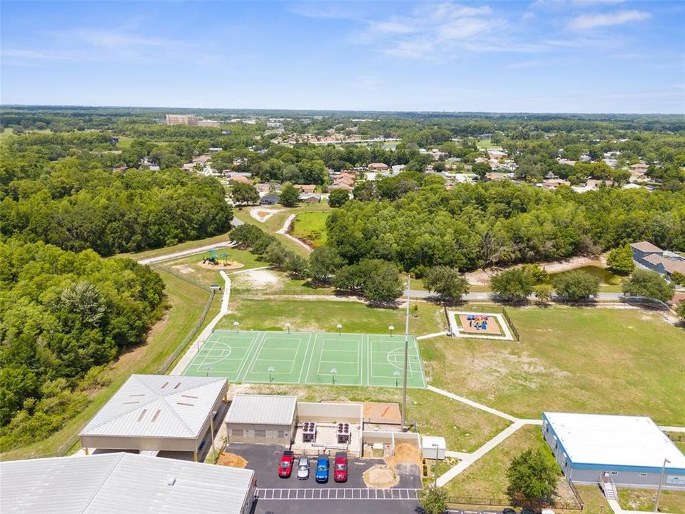 tennis courts