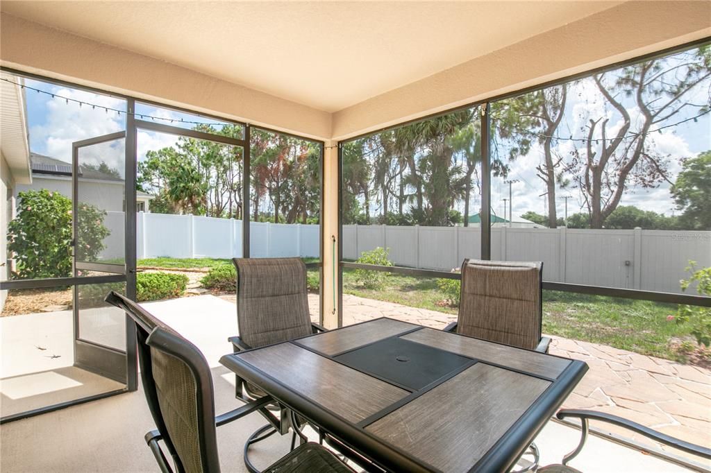 Back Patio / Screened