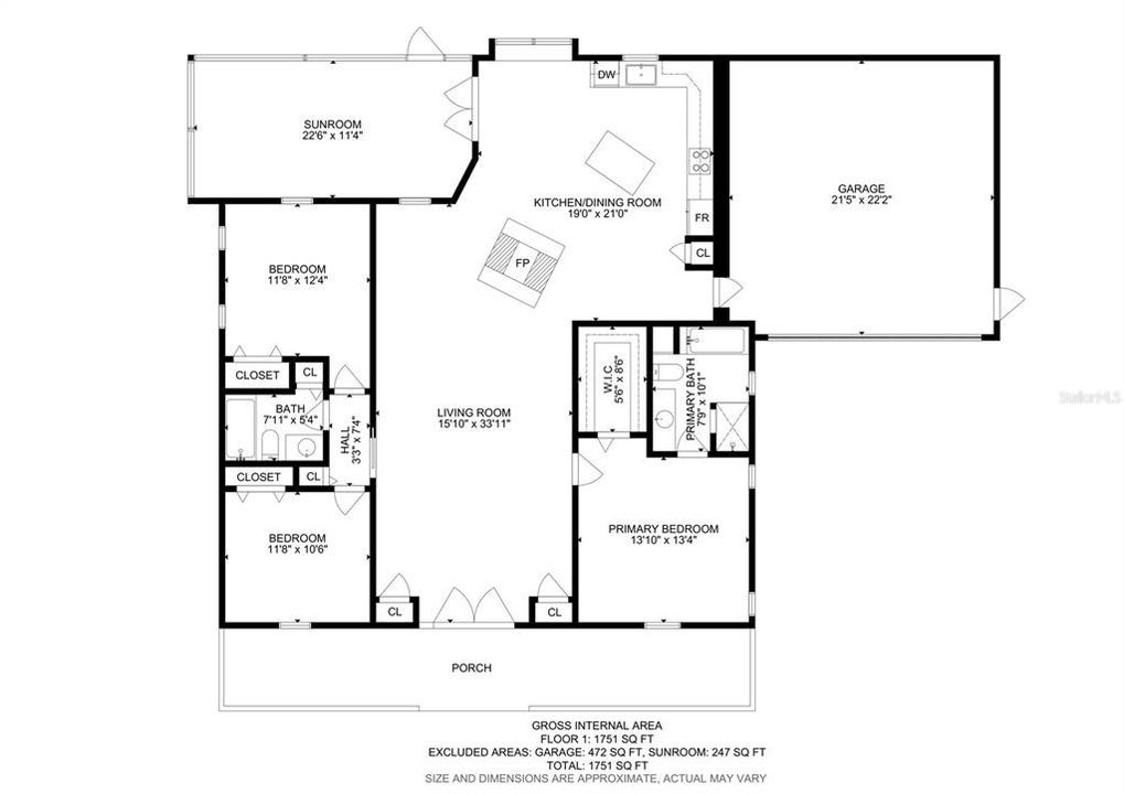 Active With Contract: $369,000 (3 beds, 2 baths, 1752 Square Feet)