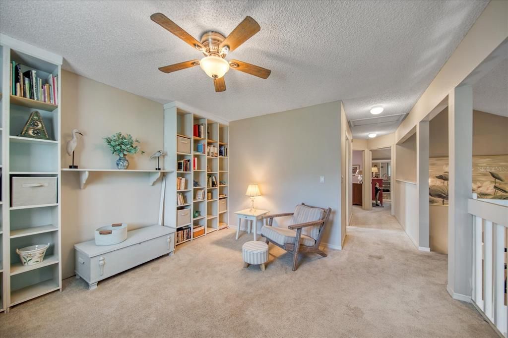 Bedroom 2 with window seat overlooking the front yard~