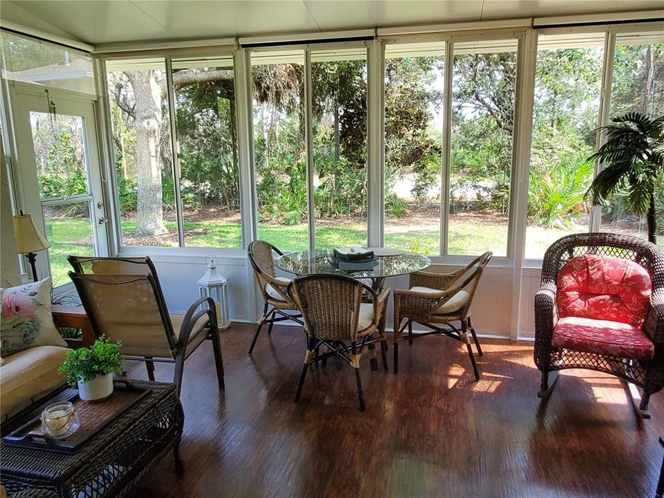 Glass enclosed lanai