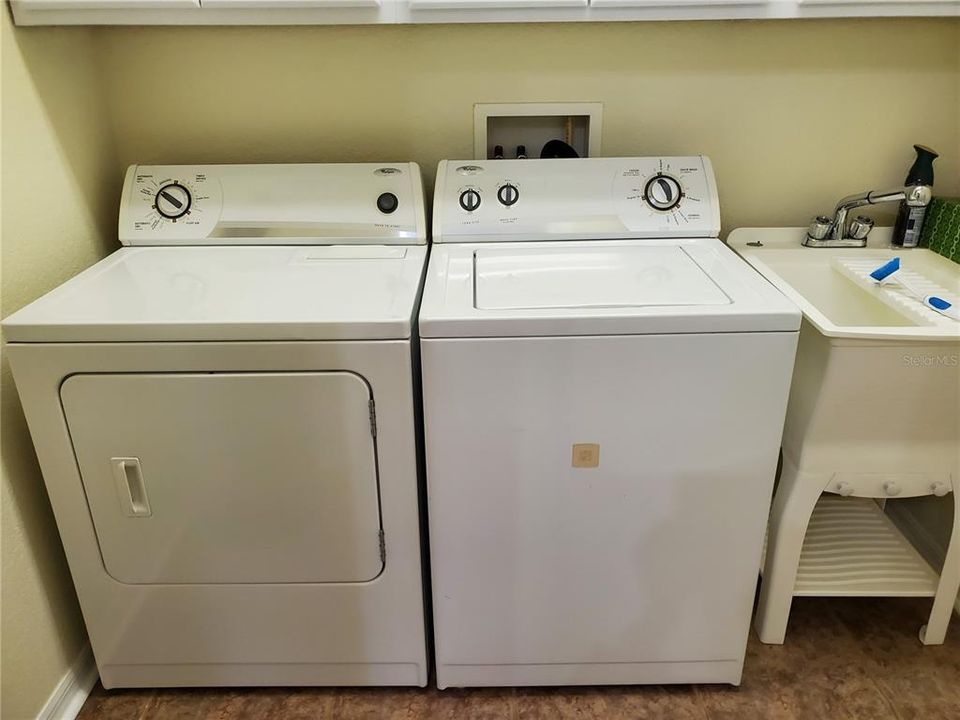 Inside Laundry room